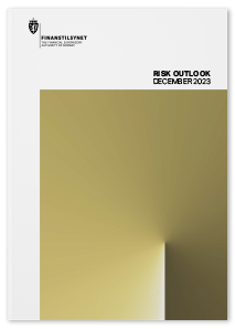 Frontpage of the report Risk Outlook - December 2023