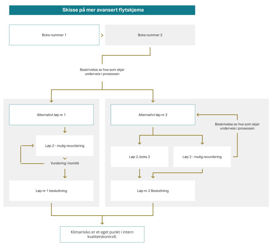 Eksempel på stort flytskjema